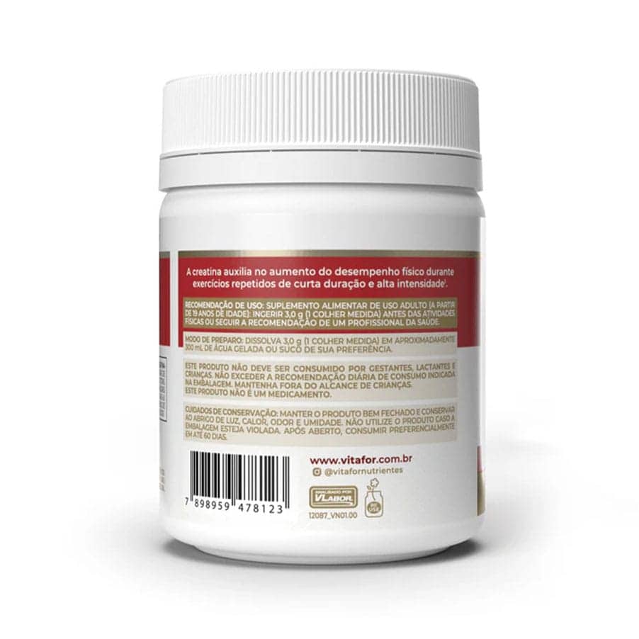Creatina Monohidratada Pó 100gr Vitafor