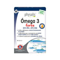 Suplemento alimentar à base de óleo de peixe, com ácidos gordos polinsaturados ómega-3 EPA e DHA.
