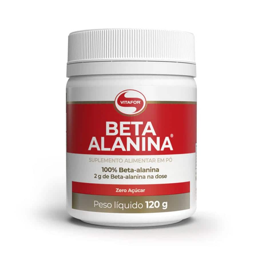 Beta-Alanina é um suplemento alimentar em pó ou cápsulas, que contém alta concentração do aminoácido beta-alanina, com zero adição de açúcares.