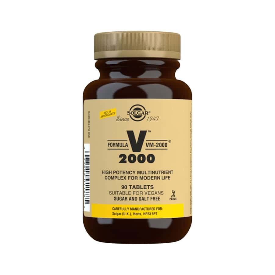 Fórmula VM-2000 Multinutrientes 90 Comprimidos Solgar