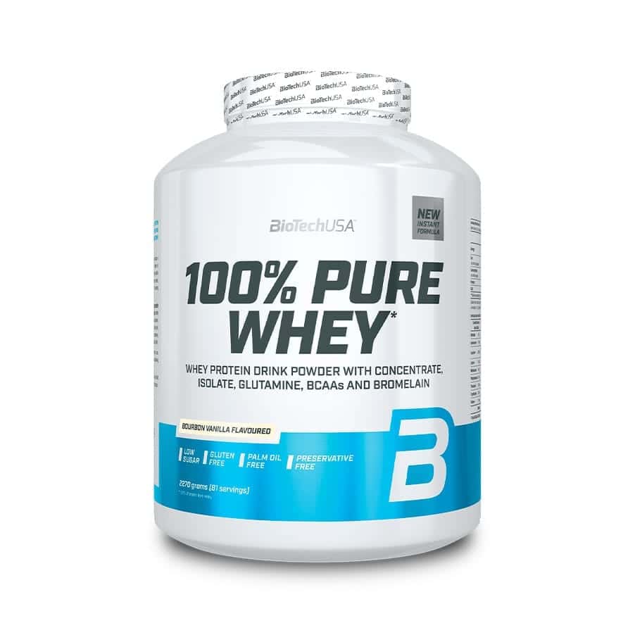 O 100% Pure Whey da Biotech USA é uma proteína de soro de leite cuidadosamente formulada para oferecer uma nutrição completa aos músculos...