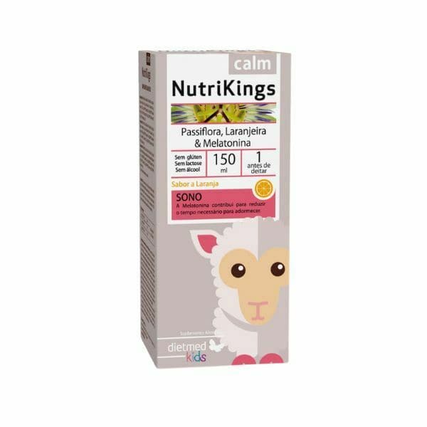 NutriKings Calm é um suplemento nutricional que combina três plantas que promovem um sono repousante e descanso.