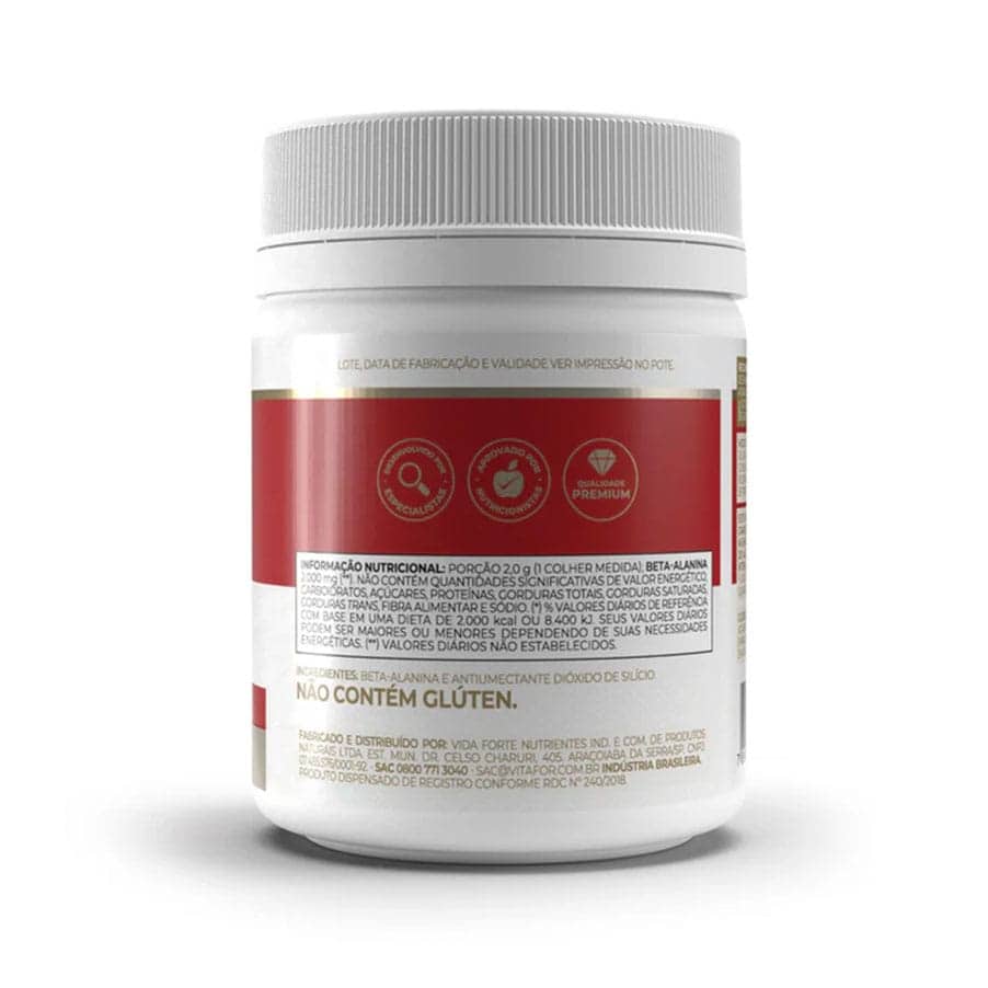 Beta Alanina Pó 120gr Vitafor