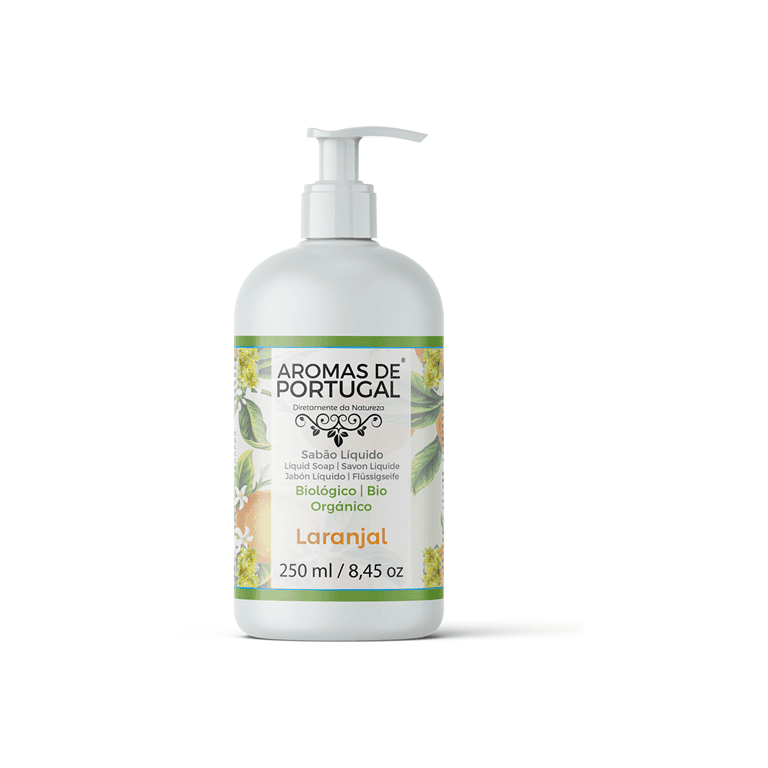 Sabão Líquido Laranjal 250 ml Aromas de Portugal