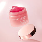 Frasco do Jelly Cream de Colagénio 110ml da Medicube, creme hidratante para firmeza e elasticidade da pele.