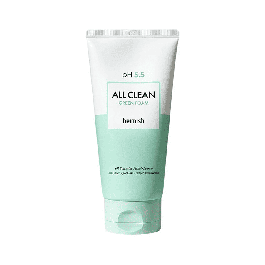 Espuma de Limpeza All Clean Green é um produto de limpeza facial suave e eficaz, ideal para todos os tipos de pele, inclusive as sensíveis.