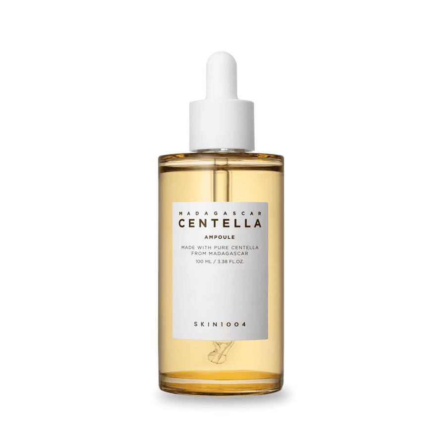 Ampola Madagascar Centella 100ml da Skin1004 com extrato de Centella Asiatica para o cuidado da pele.