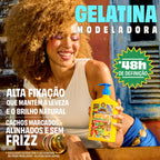 Bossa Crespos e Cachos Gelatina Modeladora 500gr Lola