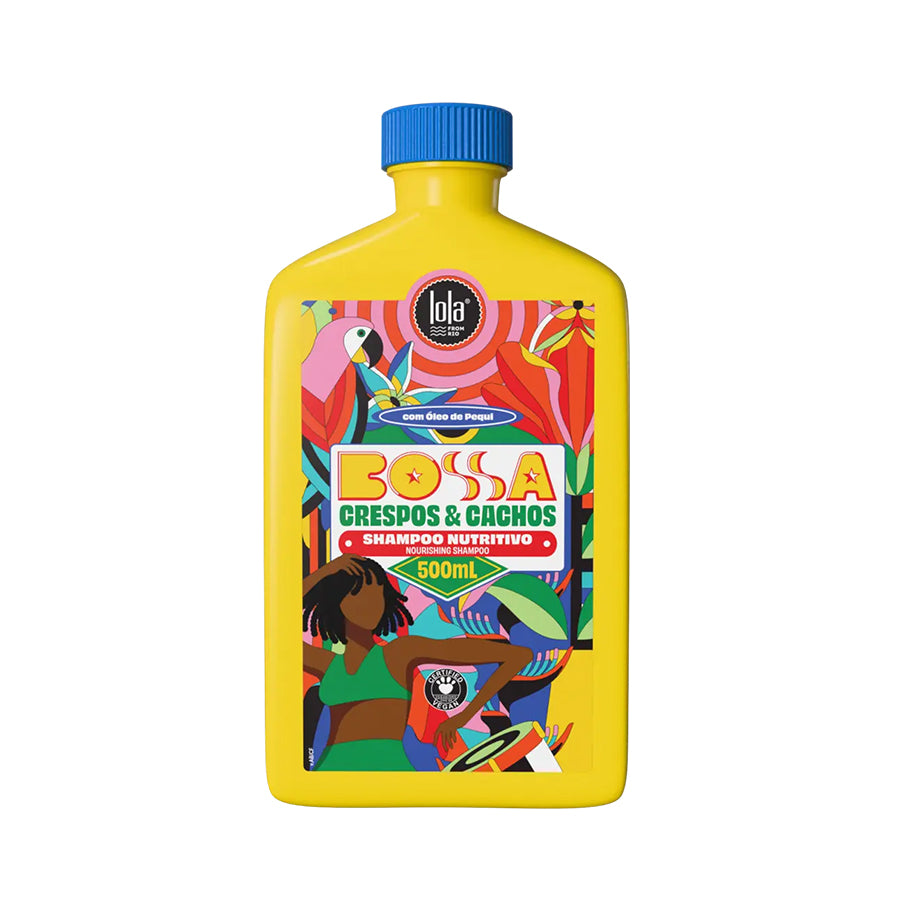 O Bossa Shampoo Nutritivo da Lola From Rio foi desenvolvido para a limpeza suave do cabelo crespo e encaracolado.
