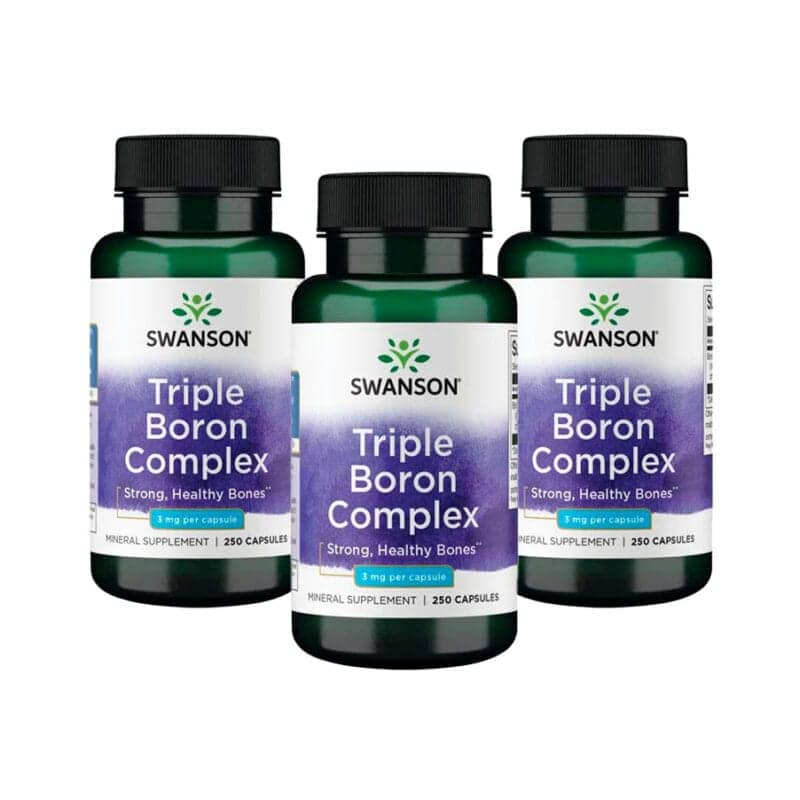 Complexo Triplo Boro 3mg é um suplemento alimentar com boro, apresentado sob a forma de complexo tri-boro de citrato, aspartato e glicinato. 