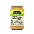 Creme de Amendoim Crunchy Bio 350gr Ecosana em frasco, creme biológico de amendoim com textura crocante para barrar e usar em receitas.