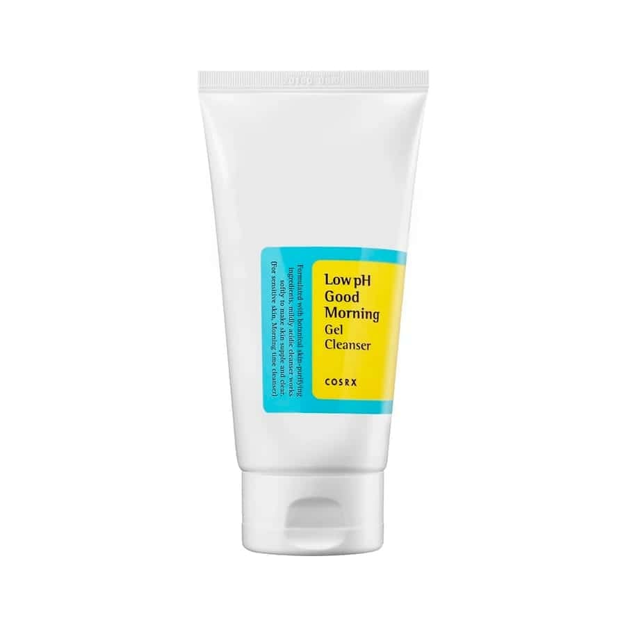 Round Lab 1025 O Gel de Limpeza Low pH Good Morning da Cosrx é um gel de limpeza facial suave, formulado para equilibrar o pH da pele.