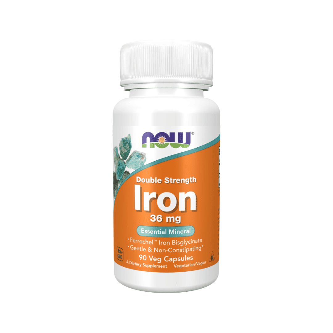 O Iron 36 mg Double Strength fornece ferro em dose reforçada para apoiar a vitalidade diária. Este mineral essencial participa no transporte de oxigénio...