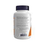 Frasco de suplemento Cod Liver Oil 1000mg Extra Strength Now com 90 cápsulas de óleo de fígado de bacalhau.