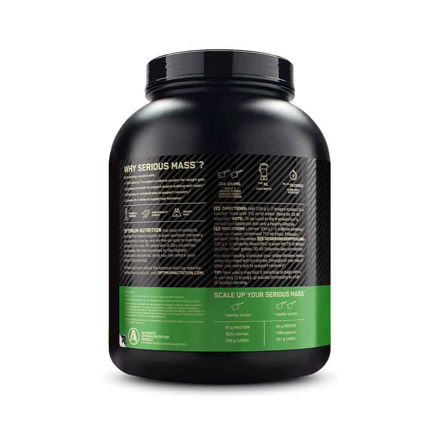 Serious Mass Morango 2.73kg Optimum Nutrition