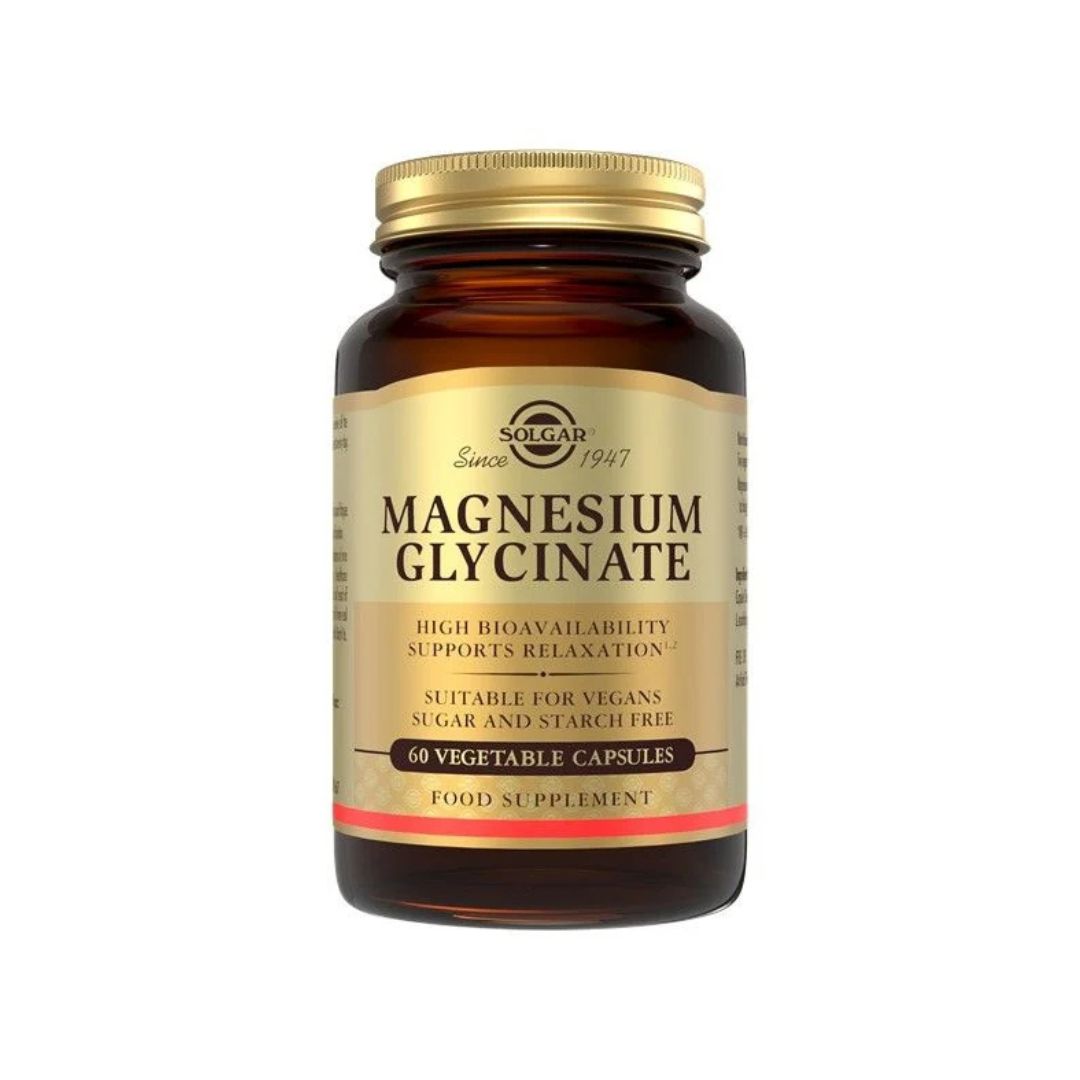 Bisglicinato de Magnésio da Solgar é um suplemento alimentar formulado com magnésio na forma de bisglicinato.