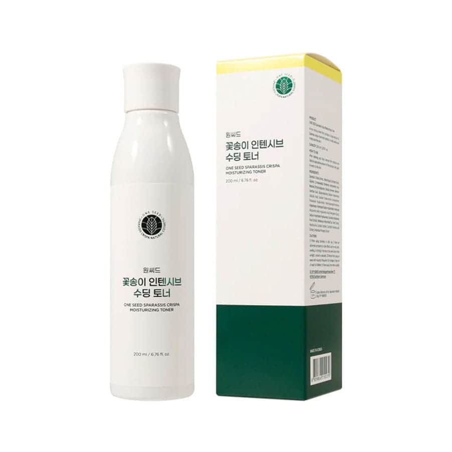 O One Seed Sparassis Crispa Moisturizing Toner Voas é um tónico hidratante desenvolvido para ajudar a acalmar, hidratar e equilibrar a pele. 