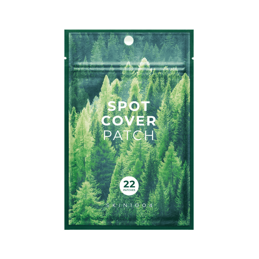 Spot Cover Patch Tea-Trica com 22 adesivos da Skin1004 para proteger e cuidar de imperfeições localizadas.