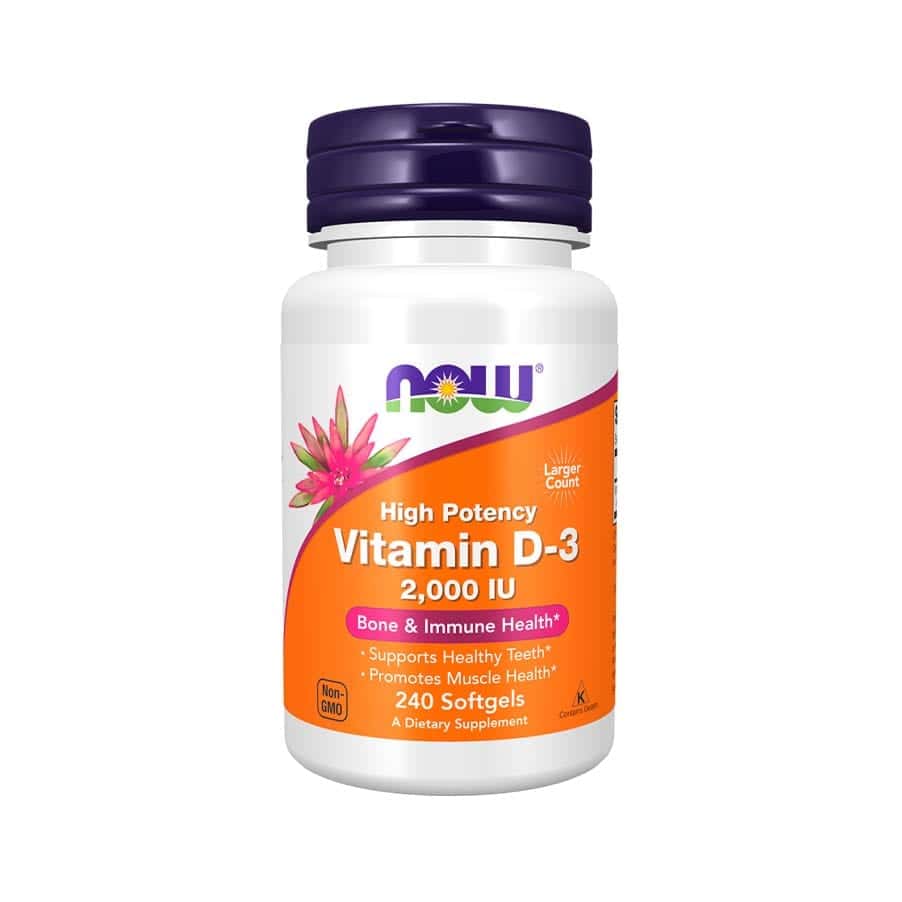 A Vitamina D3 2000 ajuda na manutenção dos valores normais do cálcio no sangue e na regulação do metabolismo da saúde óssea.