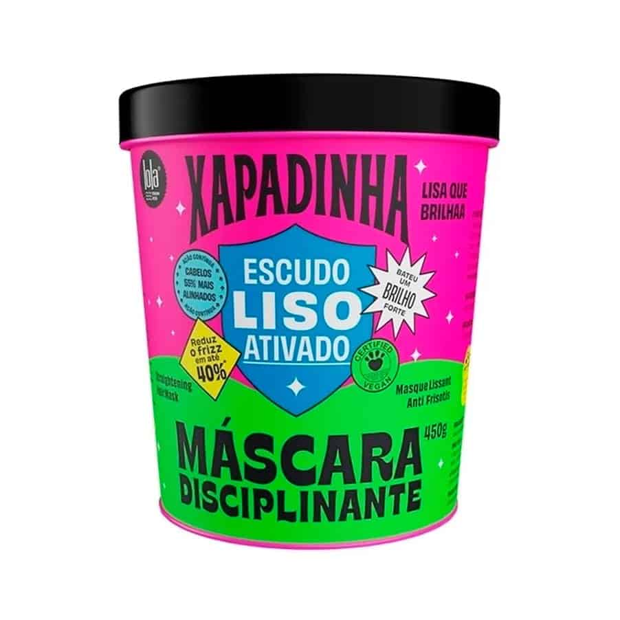 Xapadinha Máscara Disciplinante 450gr Lola Cosmetics para cabelo alisado, frisado ou com tendência a quebra.