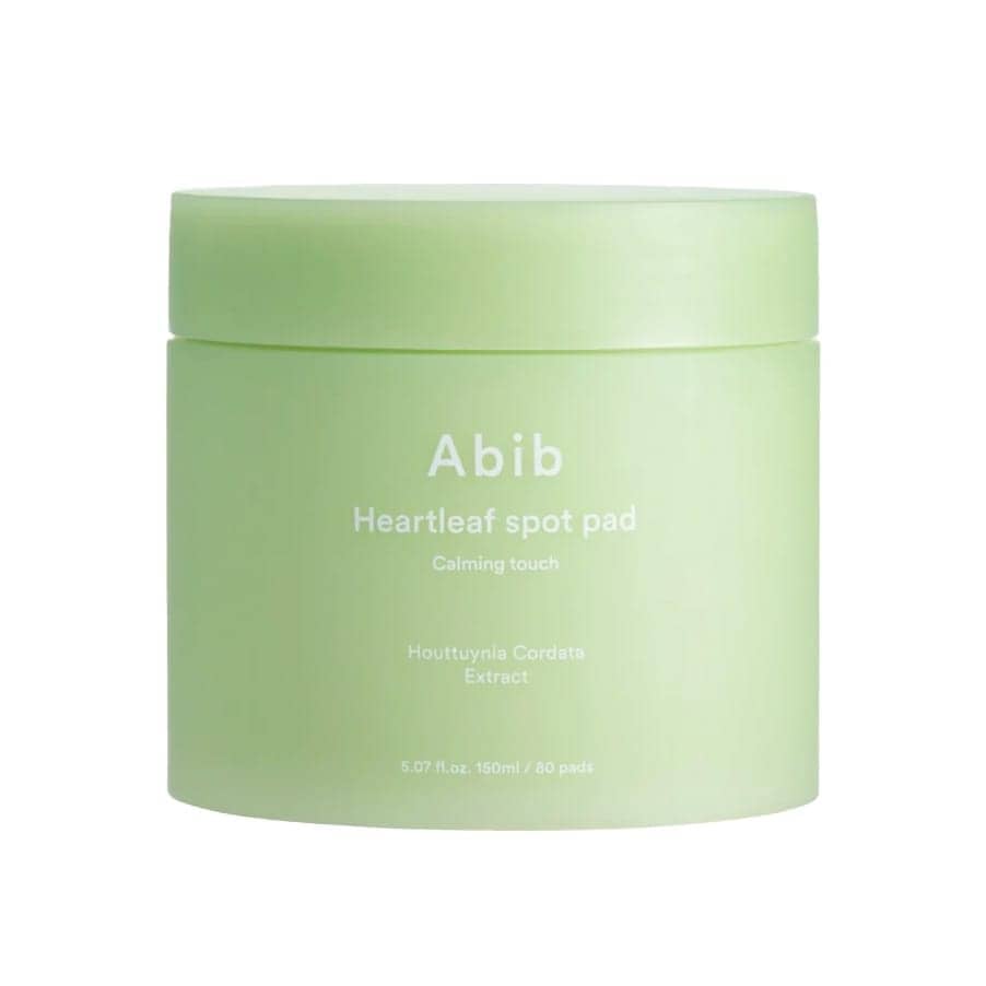 Abib Heartleaf Spot Pads Calming Touch são discos/almofadas, que acalmam e suavizam eficazmente a pele sensível e seca, ao mesmo tempo que melhoram a saúde