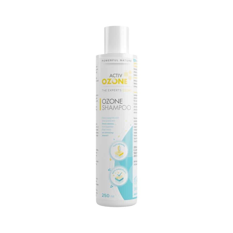 Activ Ozone Shampoo foi desenvolvido especialmente para couros cabeludos sensíveis e com problemas de caspa, prurido e oleosidades.