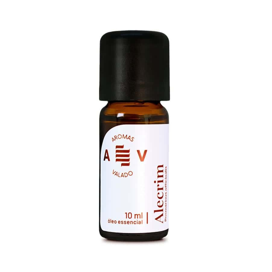 O óleo essencial de Alecrim 10 ml da Aromas do Valado é reconhecido internacionalmente pela sua utilização tradicional em aromaterapia e em cuidados de bem-estar.