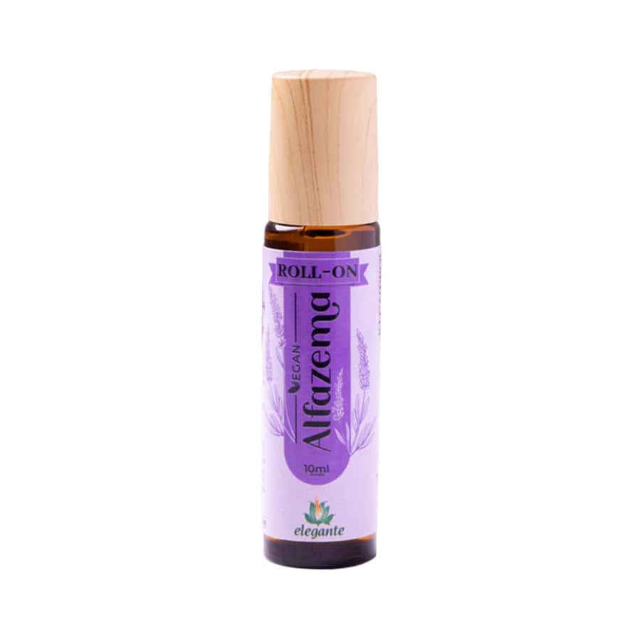 Roll-On Alfazema 10ml Elegante F. J. Campos com aroma floral e aplicação prática na pele.