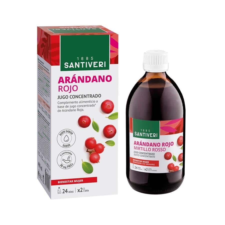 O Arando Vermelho da Santiveri combate infecções urinárias, protege o sistema cardiovascular e promove a saúde geral. Entrega rápida! Aceda já!