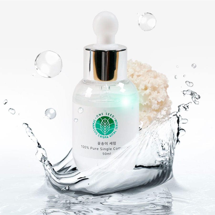 One Seed Sparassis Crispa Serum 50ml Voas, sérum facial com extrato de Sparassis Crispa para hidratar, acalmar e apoiar a barreira cutânea.