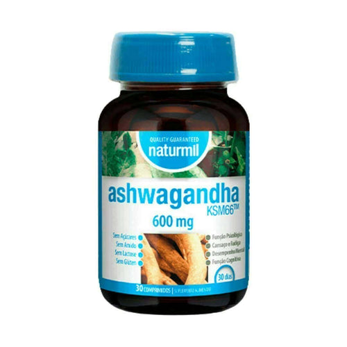 Ashwagandha KSM66 para uma normal função psicológica, redução do cansaço e da fadiga, contribuindo para um desempenho mental normal.