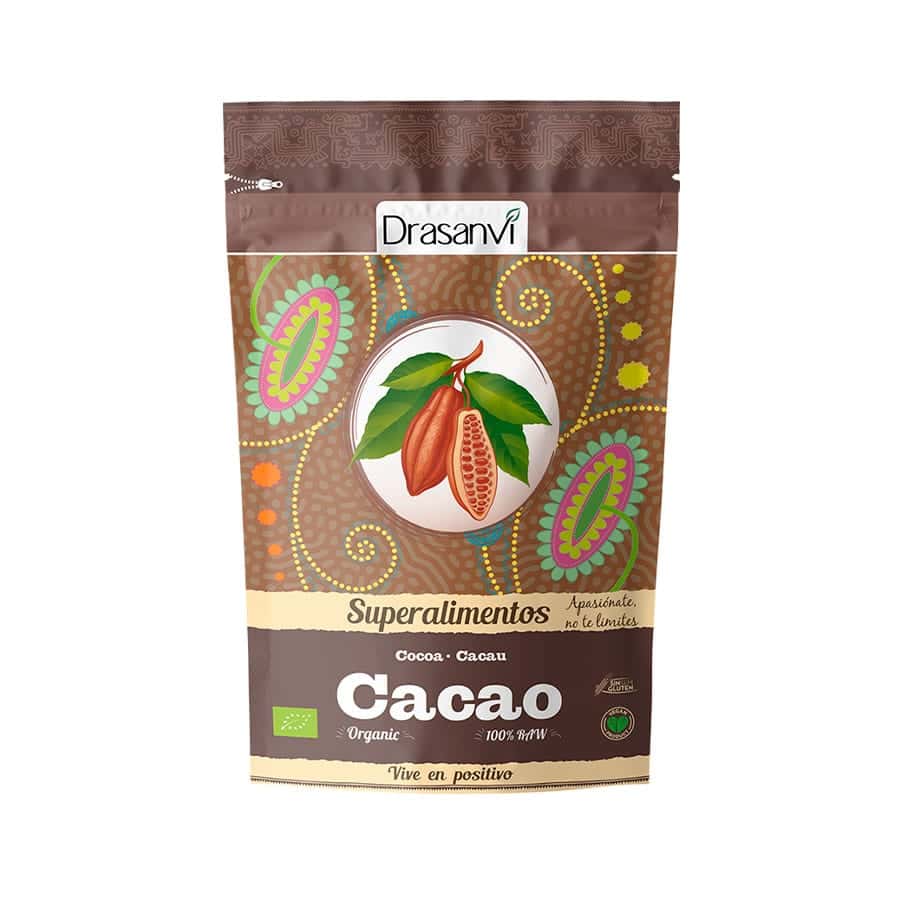 O cacau orgânico da Drasanvi é o resultado da prensagem, por meios exclusivamente mecânicos, do fruto do cacau para separar a manteiga do restante do fruto.