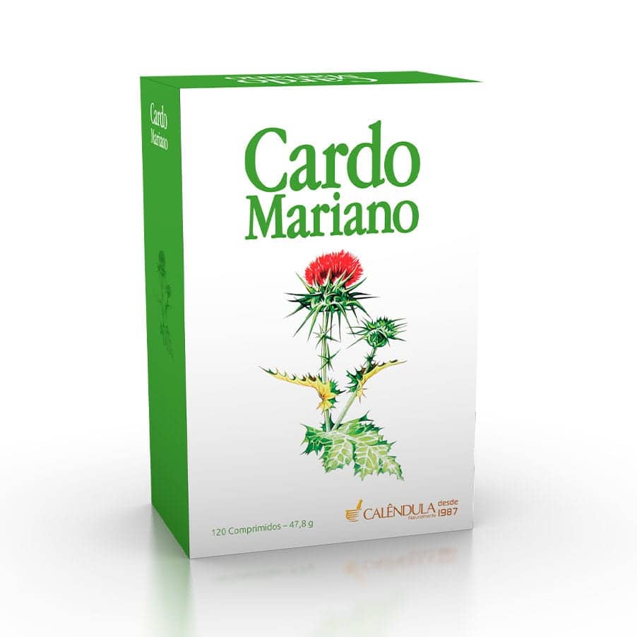 Cardo Mariano em comprimidos com ação depurativa, contribui para desintoxicar e proteger o organismo.