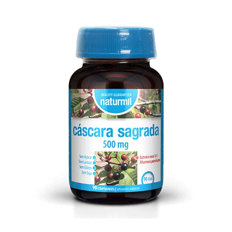 Cáscara Sagrada 500 mg 90 Comprimidos Naturmil