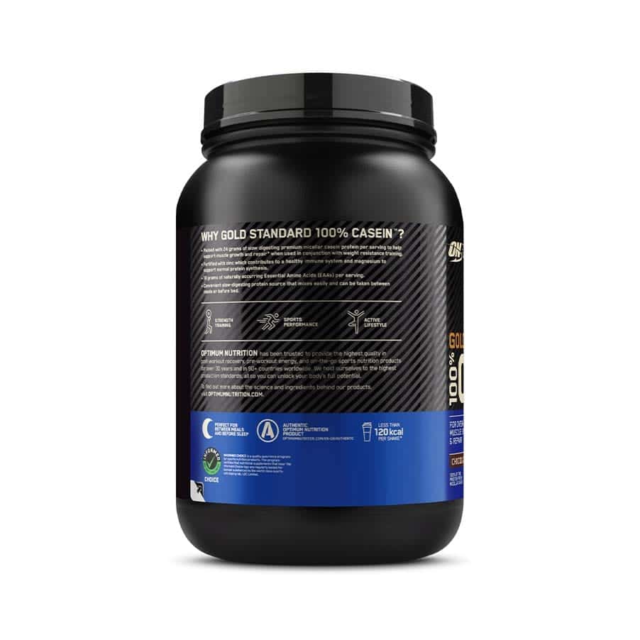 Gold Standard Casein Chocolate Supremo 924g Optimum Nutrition