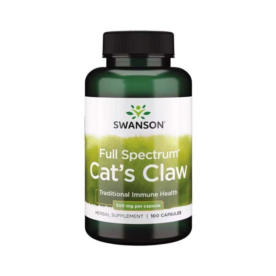 Reforce as defesas do seu corpo com o poder herbal do Swanson Full Spectrum® Cat's Claw! A casca desta videira peruana é rica em compostos alcalóides.