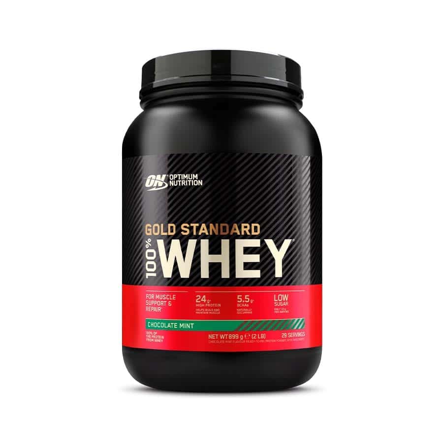 Gold Standard 100% Whey Chocolate e Menta 900gr Optimum Nutrition