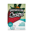 Drenaslim Cocktail Morango é um suplemento alimentar em sticks individuais para solução oral, com sabor a morango. 
