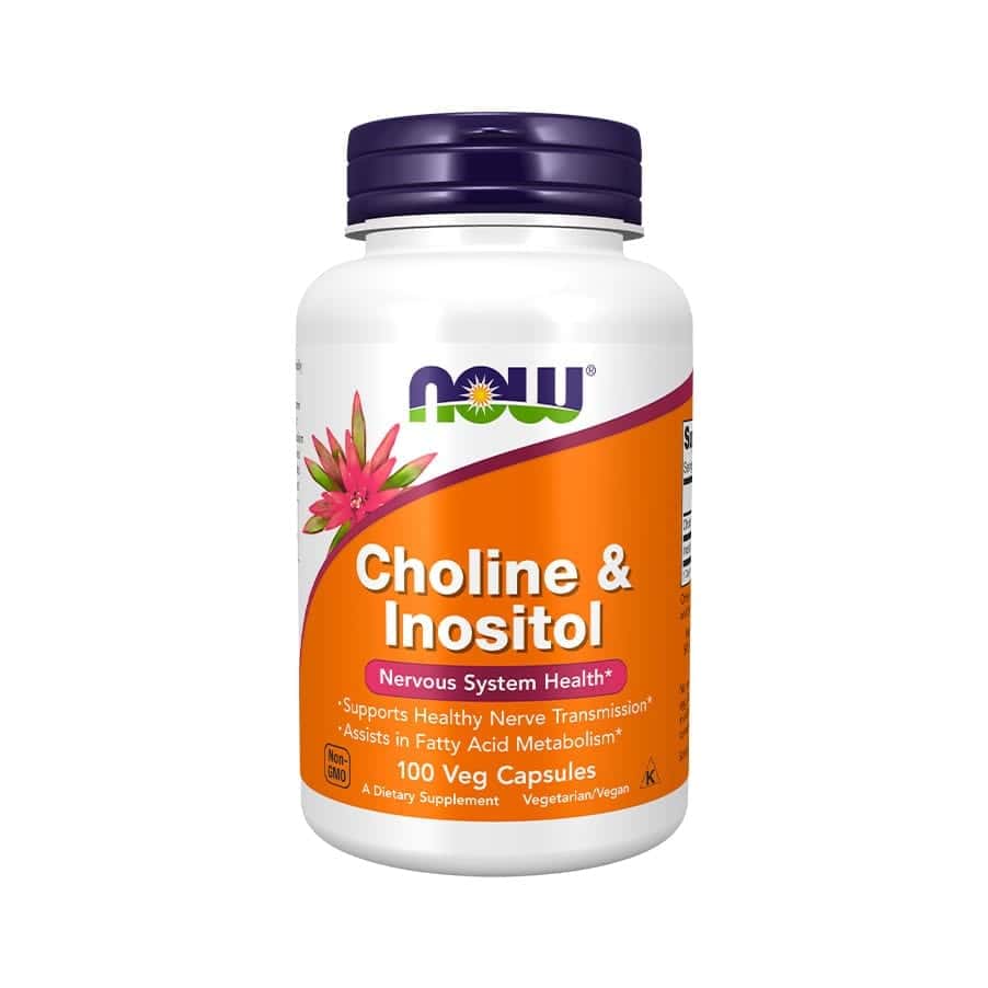 Colina e Inositol 100 Cápsulas Now Foods