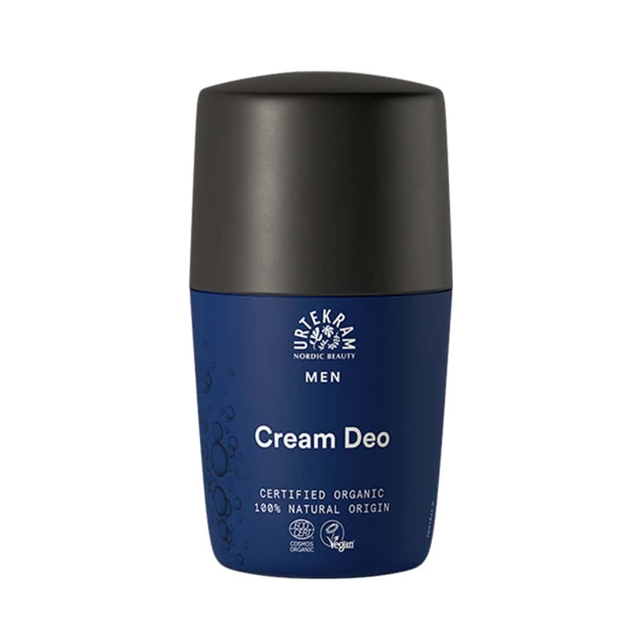 Desodorizante Roll-On Homem 50ml Urtekram é um desodorizante de origem natural desenvolvido para proporcionar proteção eficaz contra odores ao longo do dia.