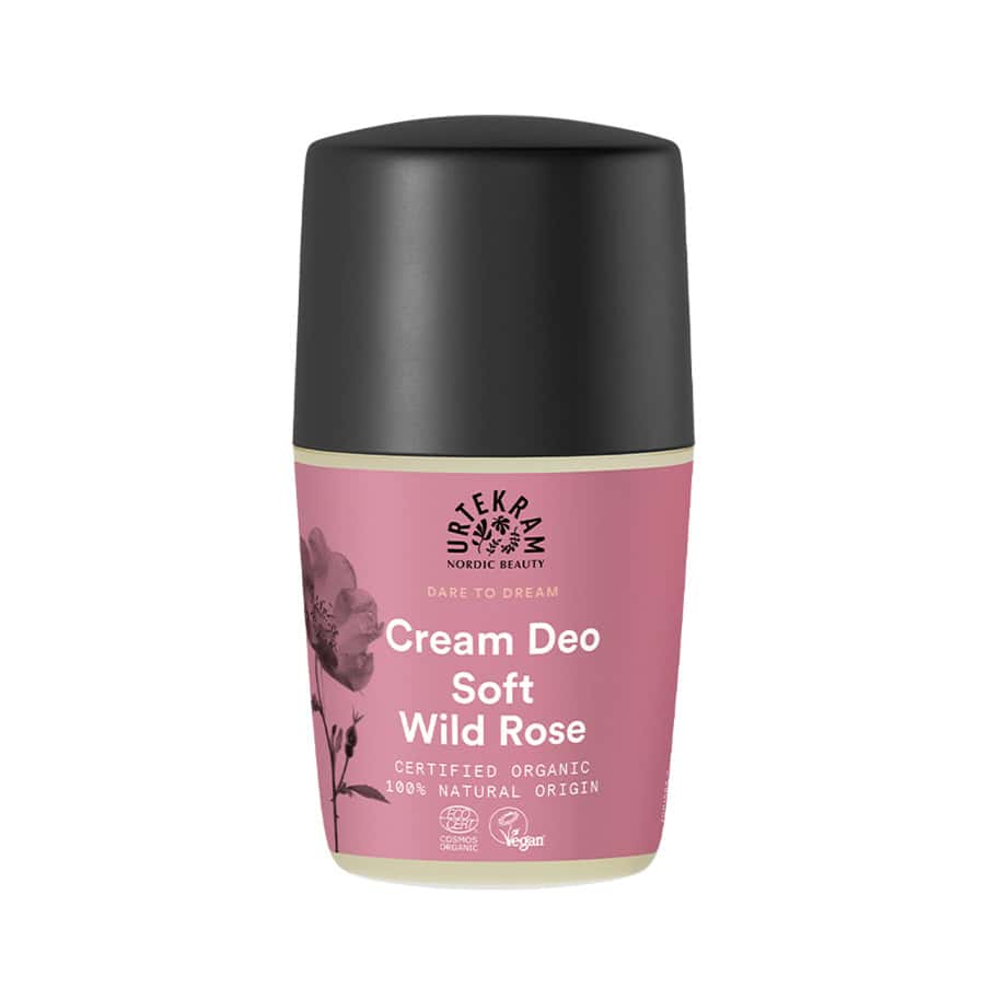 Desodorizante de Rosa Selvagem Urtekram é um desodorizante natural que ajuda a proteger contra odores, envolvendo a pele numa fragrância de rosa selvagem.