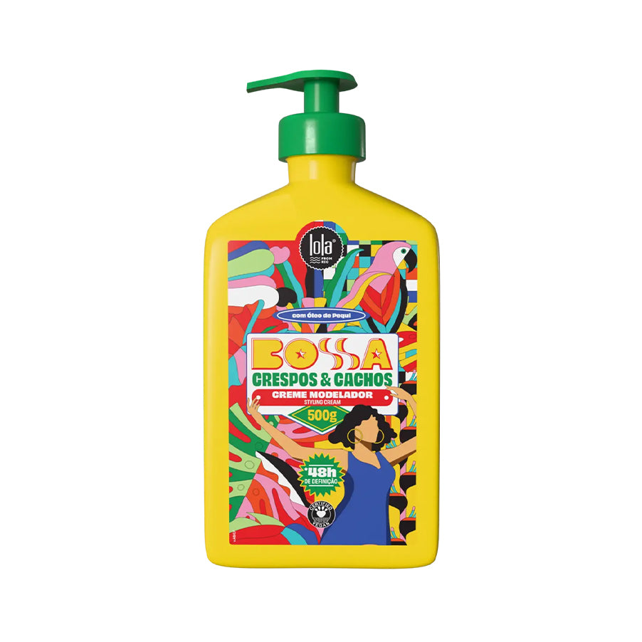 Bossa Crespos e Cachos Creme Modelador 500gr Lola