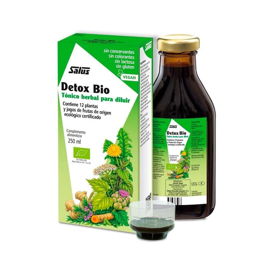 Detox da Salus é uma preparação biológica, elaborada à base de plantas, que ajuda a depurar o corpo de uma forma saudável e natural.