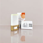Marine Collagen Sun Block Stick SPF 50+ 15gr Marinecos, protetor solar em stick com colagénio marinho, centella asiática e proteção UVA/UVB.