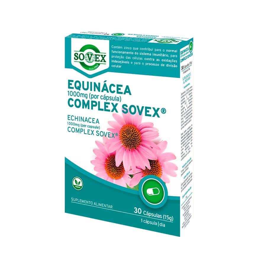 Equinácea Complex 1000mg 30 Cápsulas Sovex