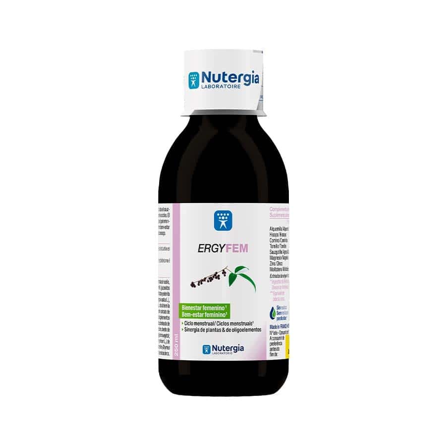 Suplemento alimentar à base de alquemila, agnus castus, cominho, hissopo, tomilho e oligoelementos. O bem-estar das mulheres durante o ciclo. Peri-menopausa