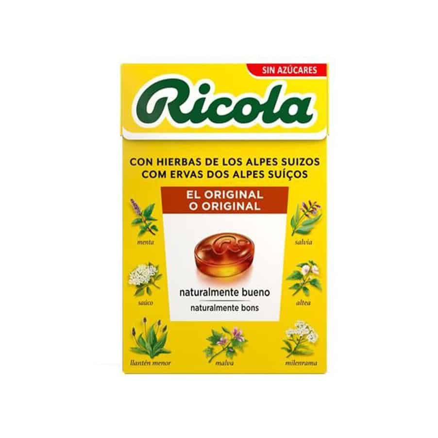 Os Ricola Rebuçados de Ervas Suíças combinam a refrescância de 13 ervas alpinas com sabor suave e familiar. A fórmula mantém a tradição suíça da marca.