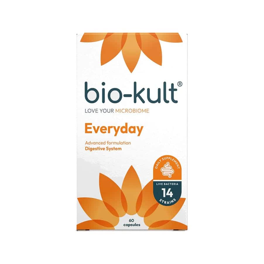 Bio-Kult Everyday é um probiótico ímpar que foi cientificamente desenvolvido para manter o aparelho digestivo e sistema imunitário saudável.
