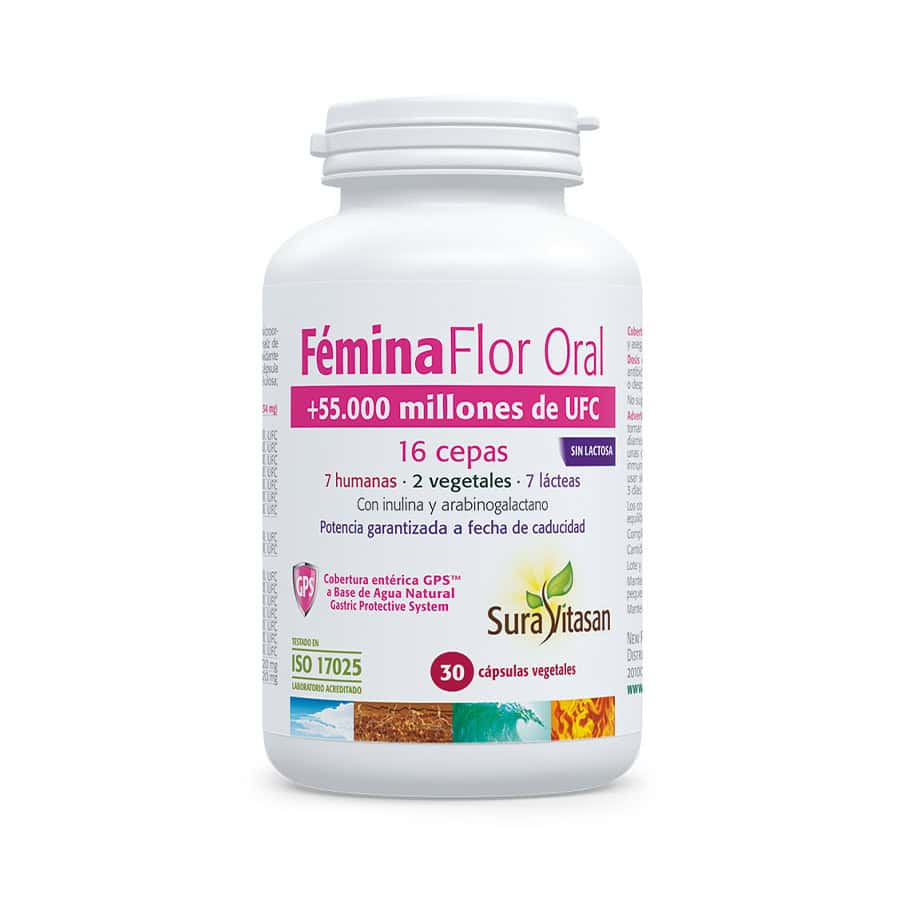 FéminaFlor Oral 30 Cápsulas Sura Vitasan é um suplemento probiótico pensado para o bem-estar do dia a dia íntimo feminino.
