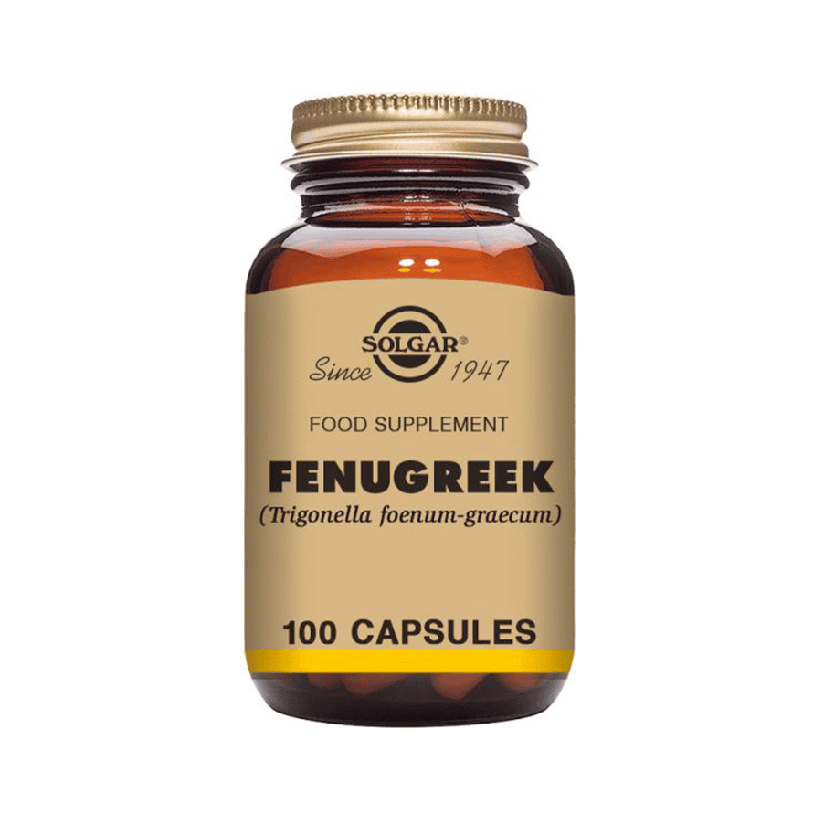 Fenu Greek 520mg 100 Cápsulas Solgar
